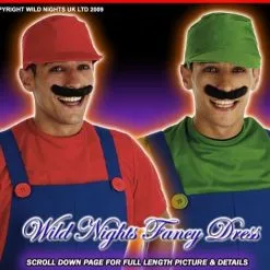Funshack 80's Red Plumbers Mate Costume