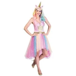 AMSCAN Adult Ladies Unicorn Costume