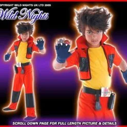 DEKKER BOYS FANCY DRESS BAKUGAN DAN COSTUME AGE 3 - 5