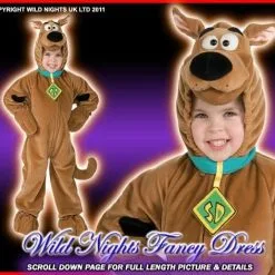 Rubies ~ Boys / Girls Deluxe Scooby Doo Costume