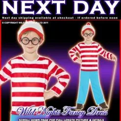 Smiffys Child Where's Wally? Costume