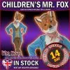 Rubies Childs Animal Costume Kids Fancy Dress Boys/Girls - MR FOX - SMALL Age 3-4 Years