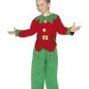 Smiffys Christmas Fancy Dress Child Elf Costume