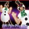 Smiffys CHRISTMAS FANCY DRESS # DELUXE ADULT SNOWMAN MED