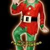 Smiffys Christmas Fancy Dress Deluxe Mens Elf Costume