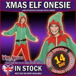 Christmas Fancy Dress Elf Boy