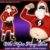 Smiffys CHRISTMAS FANCY DRESS # GENTS SUPER HERO SANTA MED/LG