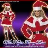 Smiffys Christmas Fancy Dress Miss Santa Fleece Costume