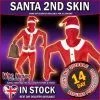 Smiffys Christmas Fancy Dress Santa Skinz 2nd Skin Costume