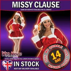 Funshack CHRISTMAS LADIES MISSY CLAUSE COSTUME