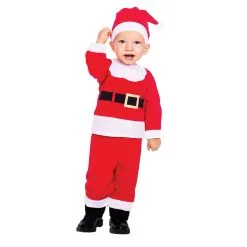 AMSCAN Christmas Santa Suit Fancy Dress Costume