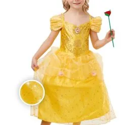 Rubies Disney Girls Glitter & Sparkle Belle Costume