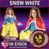 Disney Princess Girls Snow White Winter Wonderland Costume
