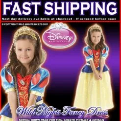Rubies Disney Princess Sparkle Snow White Age 7-8 Years