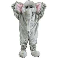 Wicked ELEPHANT MASCOT COSTUME FULL BODY ANIMAL