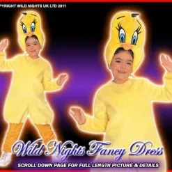 Rubies FANCY DRESS ~ BOY/GIRL TWEETY PIE TODDLER AGE 2-3