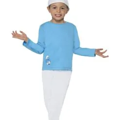 Smiffys FANCY DRESS COSTUME # BOYS SMURF TODDLER AGE 3-4