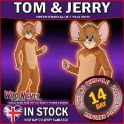 886507 Fancy Dress Costume ~ Child Cartoon Tom & Jerry - JERRY Mouse Small Age 3-4