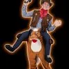 Wicked FANCY DRESS COSTUME COMEDY CARRY ME PARTY MASCOT ONE SIZE: BROWN HORSE