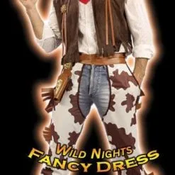 Humatt FANCY DRESS COSTUME - FUN XL COWHAND WILD WEST COWBOY