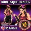Funshack FANCY DRESS COSTUME # LADIES PINK BURLESQUE DANCER