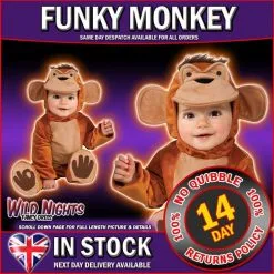 Rubies FANCY DRESS ~ FUNKY MONKEY COSTUME