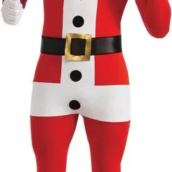 Rubies Gents Santa Claus 2nd Skin + Free Santa Hat