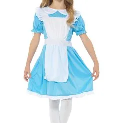 Karnival Girls Alice Fairytale Fancy Dress Costume