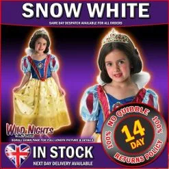 Rubies Girls Disney Princess ~ Glitter Snow White Costume