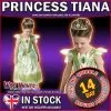 Rubies Girls Disney Princess ~ Glitter Tiana Costume