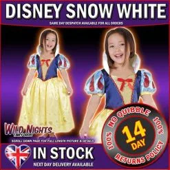 Rubies Girls Disney Princess Royale Snow White Age 7-8