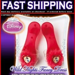 Rubies GIRLS DISNEY SNOW WHITE PRINCESS CLICK CLACK SHOES