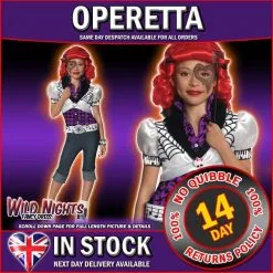 Girls Monster High Operetta Costume
