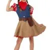 Karnival Girls Rodeo Girl Fancy Dress Costume