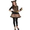 AMSCAN Girls Sassy Spots Leopard Fancy Dress Costume