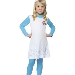 Smiffys GIRLS SMURF / SMURFETTE TODDLER AGE 3-4