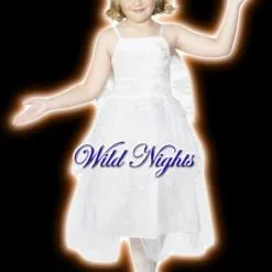 Smiffys Girls Star Angel Costume Age 3-5 Years