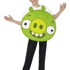 Smiffys Green Angry Birds Child Fancy Dress Costume