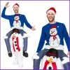 Karnival Christmas Ride Along Snowman Costume