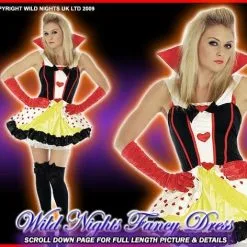 Funshack Ladies Faiytale Queen Of Hearts Costume