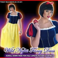 Funshack Ladies Long Snow White Costume