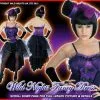 Funshack LADIES MOULIN PURPLE BURLESQUE COSTUME