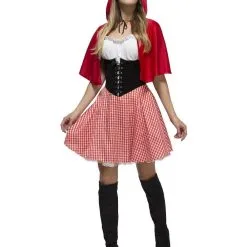 Smiffys Ladies Red Riding Hood Costume