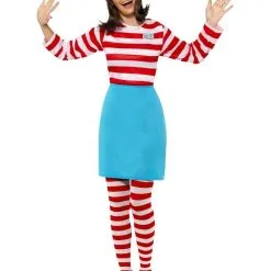 Smiffys Ladies Where's Wally? Wenda Costume