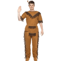 Smiffys MENS NATIVE AMERICAN INDIAN MAN M/L