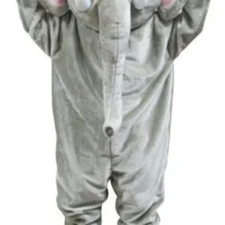 Paradise Elephant Adult Animal Mascot Costumes Zoo Farmyard Jungle Woodland Fancy Dress