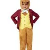 Smiffys Roald Dahl - Toddler Fantastic Mr Fox Childs Costume