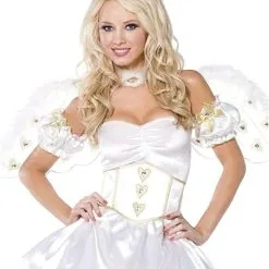 Smiffys SEXY GOLDEN HEART ANGEL