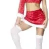 Smiffys SEXY MISS SANTA RED
