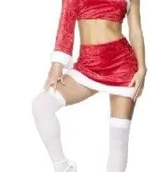 Smiffys SEXY MISS SANTA RED